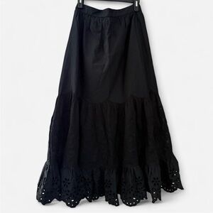 Abercrombie & Fitch Black Maxi Skirt